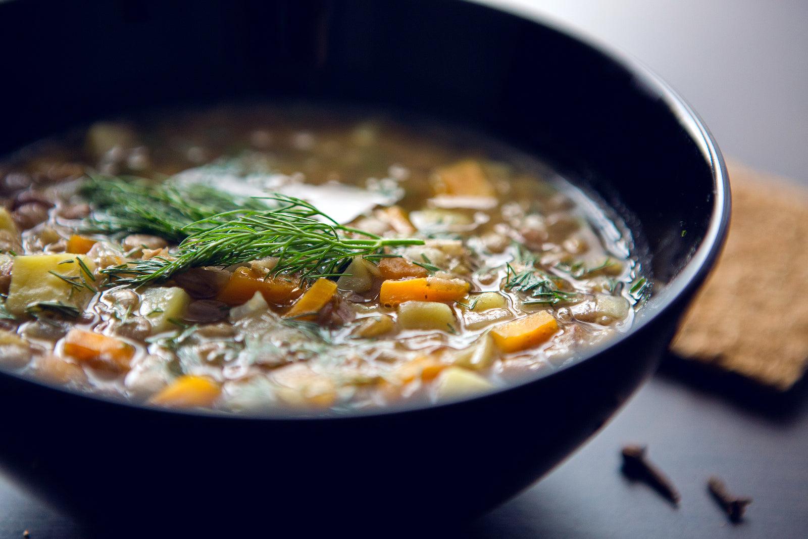 Easy Lentil Soup For the Soul - Blue Nile Mills