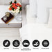 Cotton Rich Percale Hotel Quality Flat Bed Sheets, Set of 3, 6, 12 - White
