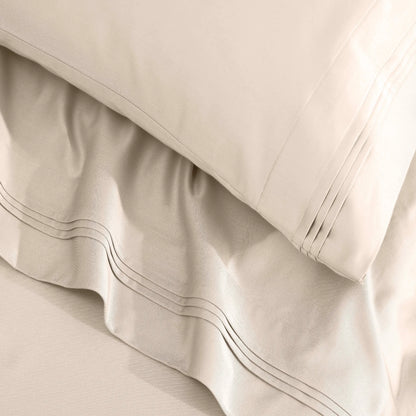 Egyptian Cotton 1500 Thread Count Solid 2 Piece Pillowcase Set - Blue Nile Mills