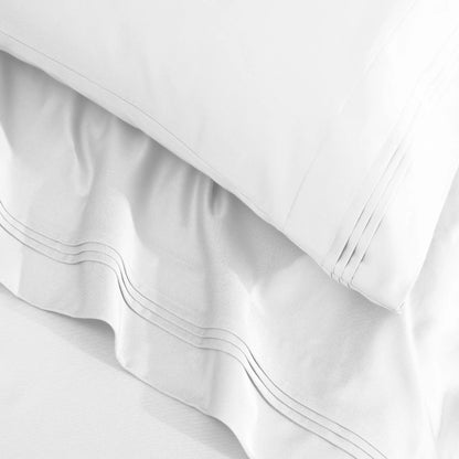 Egyptian Cotton 1500 Thread Count Solid 2 Piece Pillowcase Set - Blue Nile Mills