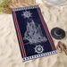 Navy Ship Oversized Cotton 2 Piece Beach Towel Set - NavyBlue