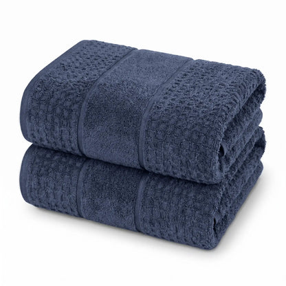 Superior Napa Cotton Absorbent Medium Weight Bath Towels, Set of 2