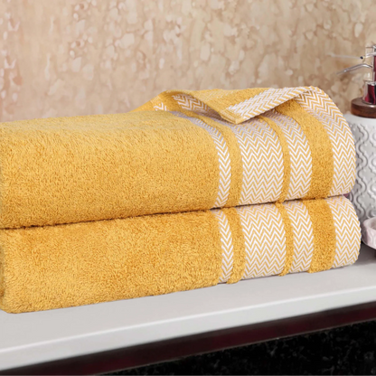 Hays Cotton Soft Medium Weight Bath Towel Set of 3