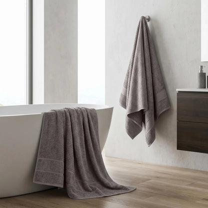 Superior Napa Cotton Absorbent Medium Weight Bath Towels, Set of 2