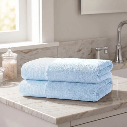 Sierra Rayon from Bamboo and Cotton Bath Towels Set of 2