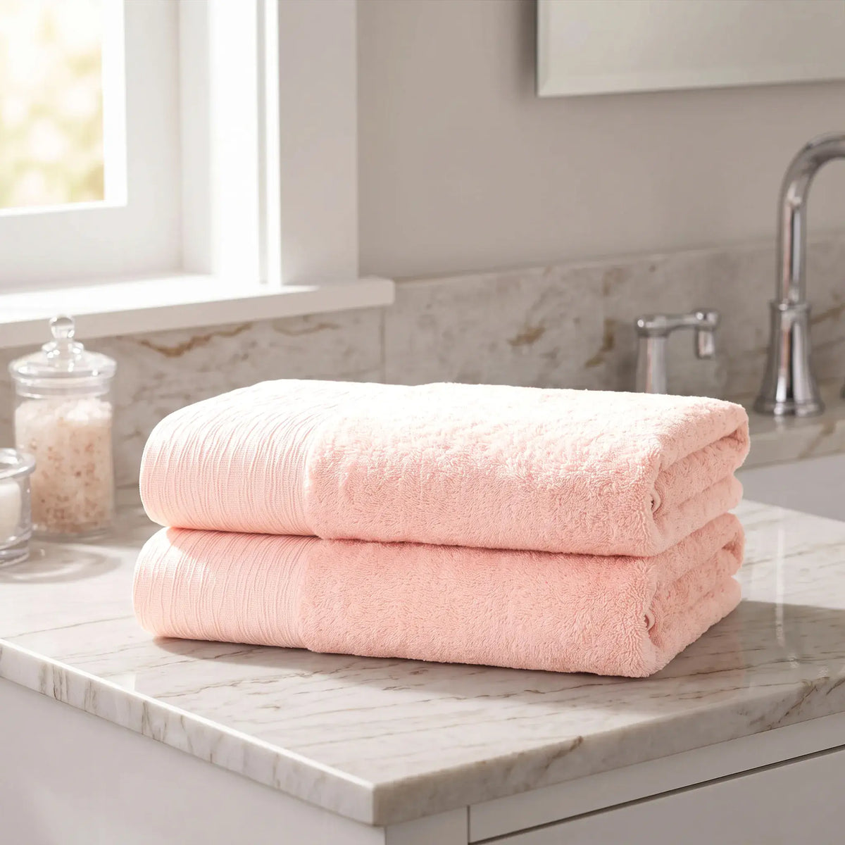 Sierra Rayon from Bamboo and Cotton Bath Towels Set of 2