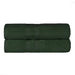 Ultra Soft Cotton Absorbent Solid Assorted 2 Piece Bath Sheet Set - Forrest Green