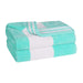 Cabana Stripe Oversized Cotton Beach Towel - Mint