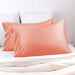 300 Thread Count Modal from Beechwood Solid 2 Piece Pillowcase Set - Coral