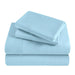 Modal From Beechwood 300 Thread Count Solid Deep Pocket Bed Sheet Set - Ligjht Blue