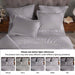 300 Thread Count Modal from Beechwood Solid Duvet Cover Set - Gray