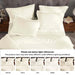300 Thread Count Modal from Beechwood Solid Duvet Cover Set - Ivory