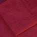 300 Thread Count Cotton Percale Solid Deep Pocket Bed Sheet Set - Burgundy