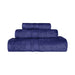 Ultra Soft Cotton Absorbent Solid Assorted 3 Piece Towel Set - Navy Blue