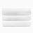 Cotton Rich White Percale Hotel Quality Fitted Bed Sheets, Set of 3, 6, 12