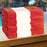 Cabana Stripe Oversized Cotton Beach Towel Set - Coral