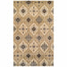 Aurora Hexagon Medallion Geometric Area Rug or Runner - Cream