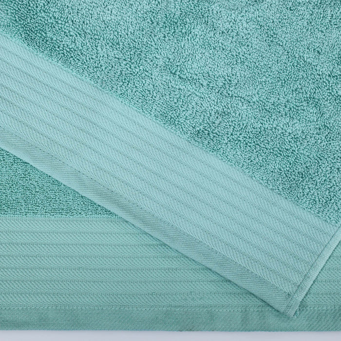 Turkish Cotton 6 Piece Highly Absorbent Solid Towel Set - Cascade