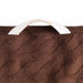 Turkish Cotton 8 Piece Jacquard Herringbone and Solid Towel Set - Chocolate