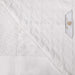 Turkish Cotton 6 Piece Highly Absorbent Jacquard Herringbone Towel Set - White