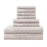 Turkish Cotton 6 Piece Highly Absorbent Solid Towel Set