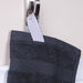 Kendell Egyptian Cotton 2 Piece Bath Sheet Set with Dobby Border - Black