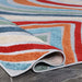 Wave Coastal Striped Indoor Outdoor Area Rug - Multicolor