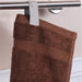 Ultra-Soft Rayon from Bamboo Cotton Blend Bath and Hand Towel Set - Cocoa