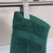 Ultra-Soft Rayon from Bamboo Cotton Blend Bath and Face Towel Set - Hunter Green