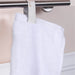 Ultra-Soft Rayon from Bamboo Cotton Blend Bath and Face Towel Set - White