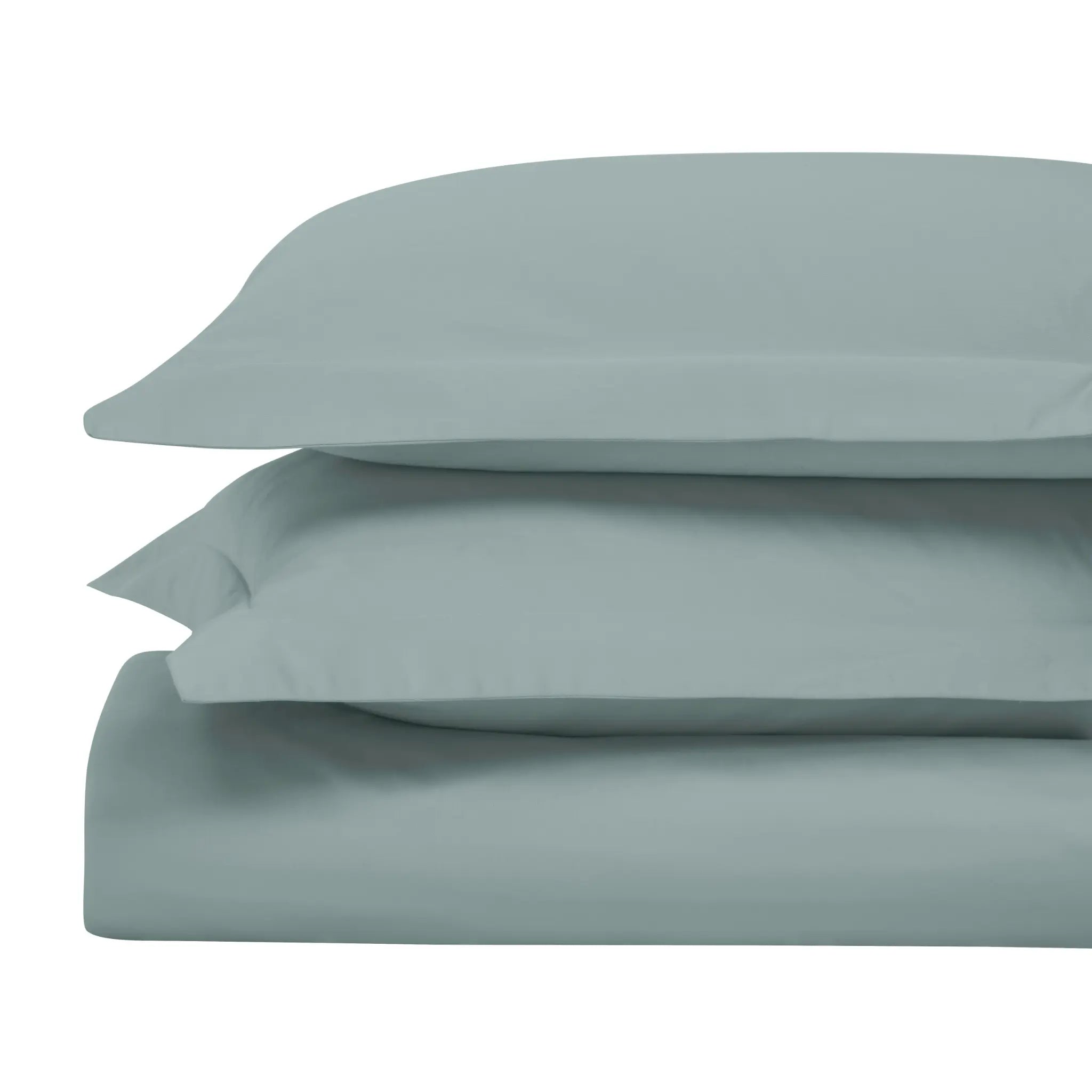 Egyptian Cotton 650 Thread Count Solid Duvet Cover Set - Blue Nile Mills