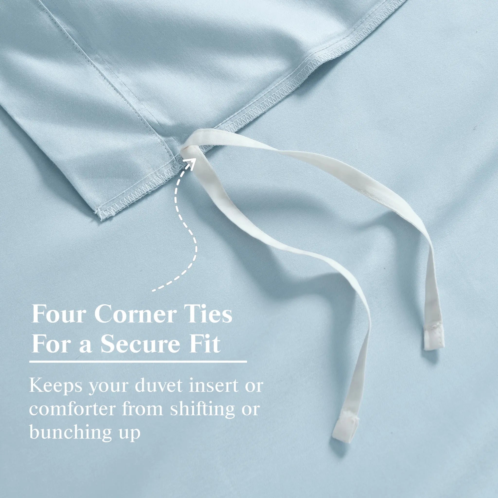 Egyptian Cotton 650 Thread Count Solid Duvet Cover Set - Blue Nile Mills