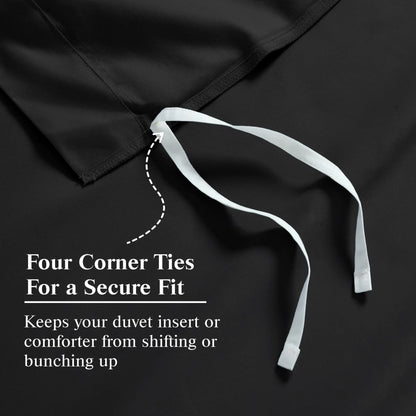 Egyptian Cotton 650 Thread Count Solid Duvet Cover Set - Blue Nile Mills