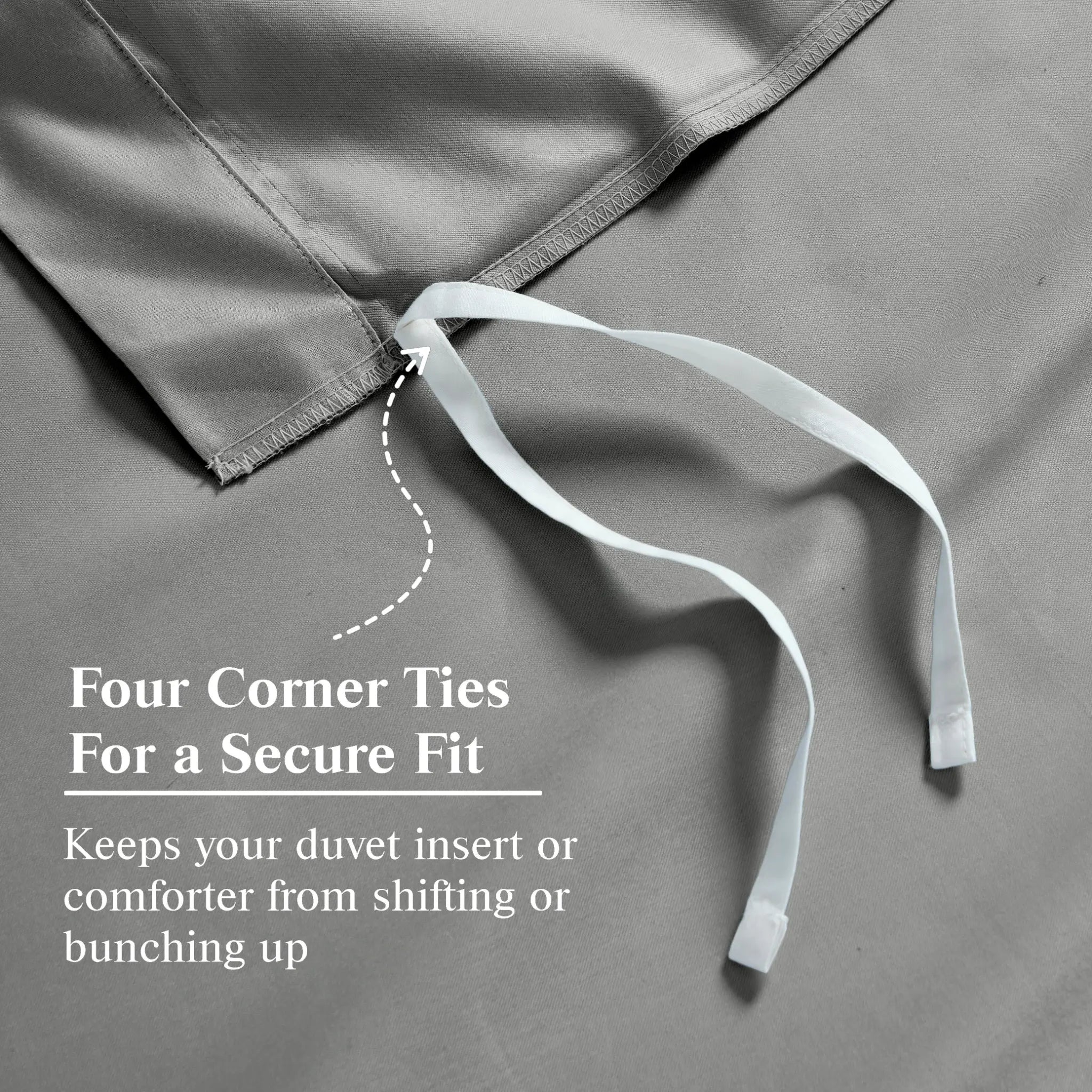 Egyptian Cotton 650 Thread Count Solid Duvet Cover Set - Blue Nile Mills