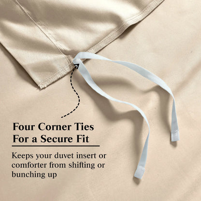 Egyptian Cotton 650 Thread Count Solid Duvet Cover Set - Blue Nile Mills