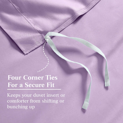 Egyptian Cotton 650 Thread Count Solid Duvet Cover Set - Blue Nile Mills