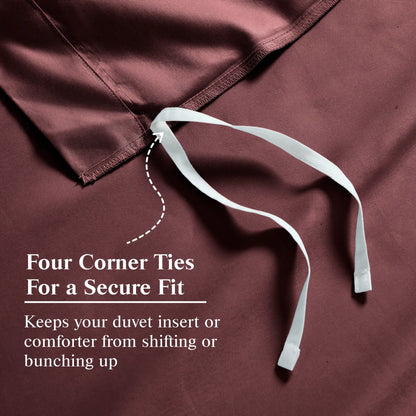 Egyptian Cotton 650 Thread Count Solid Duvet Cover Set - Blue Nile Mills