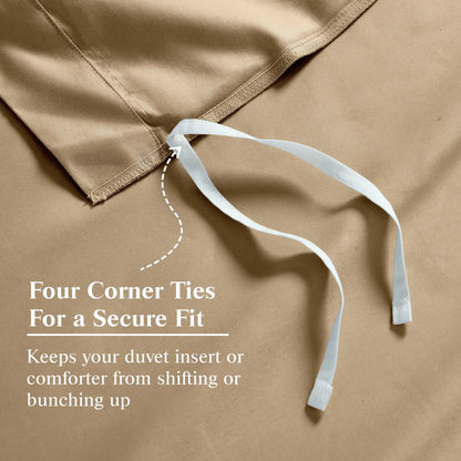 Egyptian Cotton 650 Thread Count Solid Duvet Cover Set - Blue Nile Mills