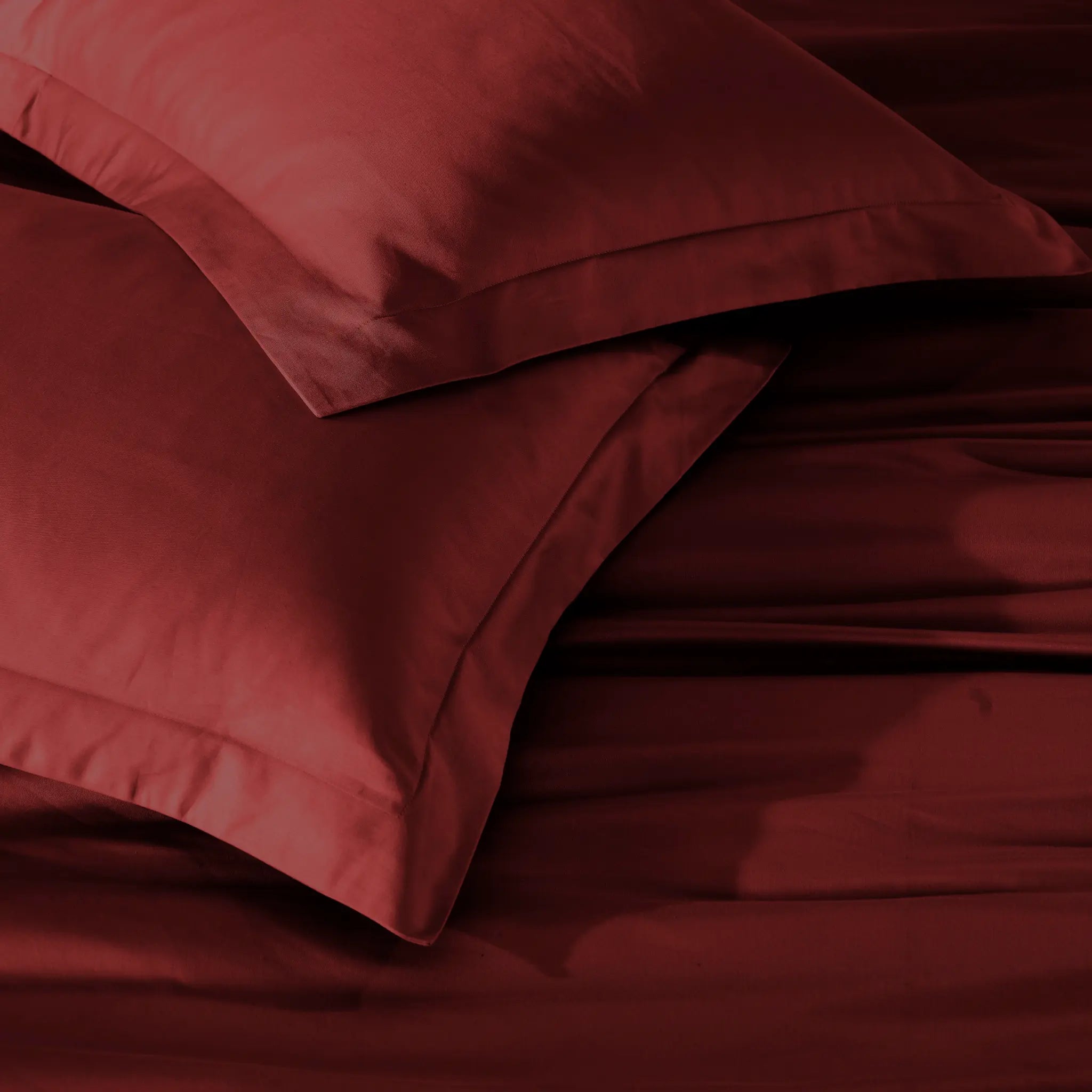 Egyptian Cotton 650 Thread Count Solid Duvet Cover Set - Blue Nile Mills