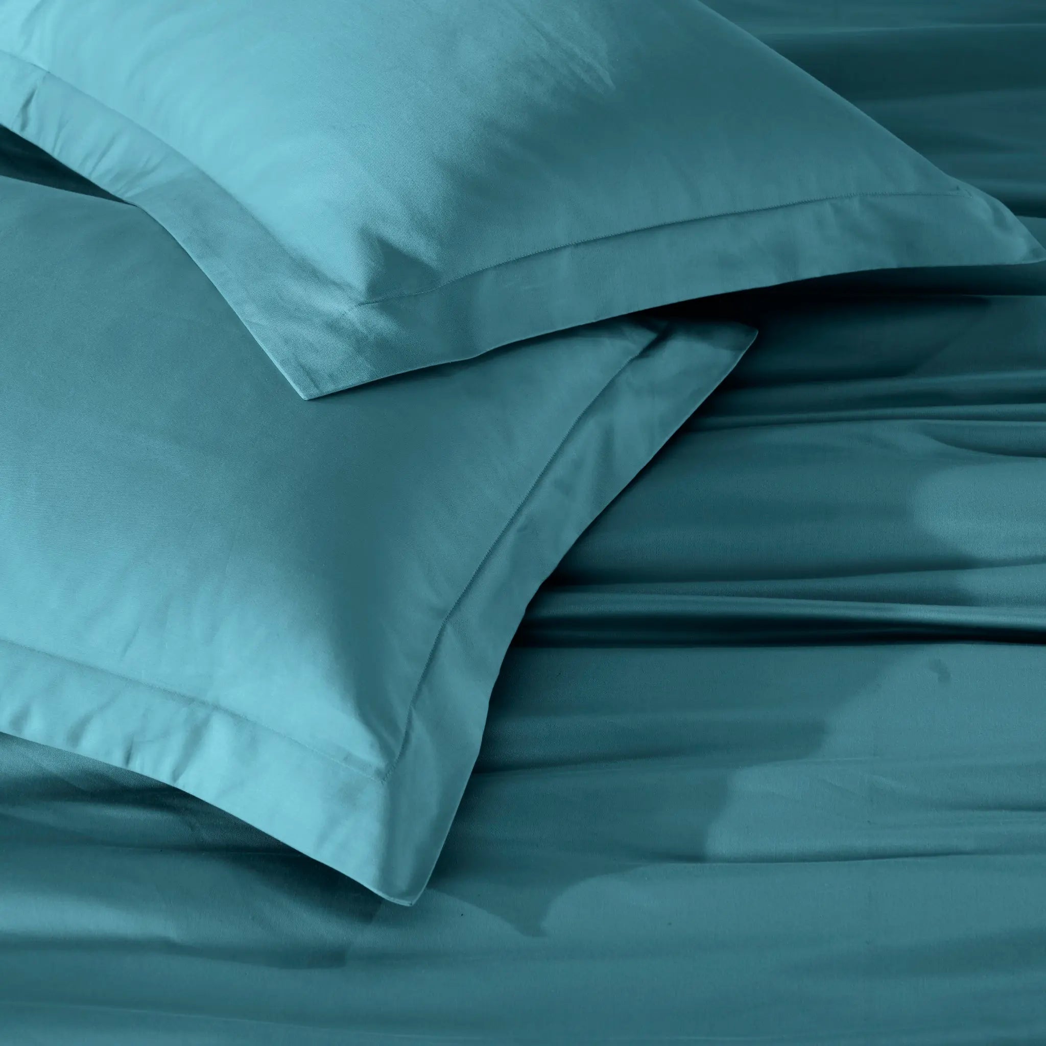 Egyptian Cotton 650 Thread Count Solid Duvet Cover Set - Blue Nile Mills