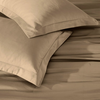 Egyptian Cotton 650 Thread Count Solid Duvet Cover Set - Blue Nile Mills