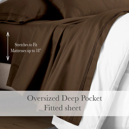 Egyptian Cotton Eco-Friendly 650 Thread Count Sheet Set - Blue Nile Mills