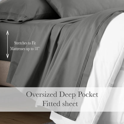 Egyptian Cotton Eco-Friendly 650 Thread Count Sheet Set - Blue Nile Mills