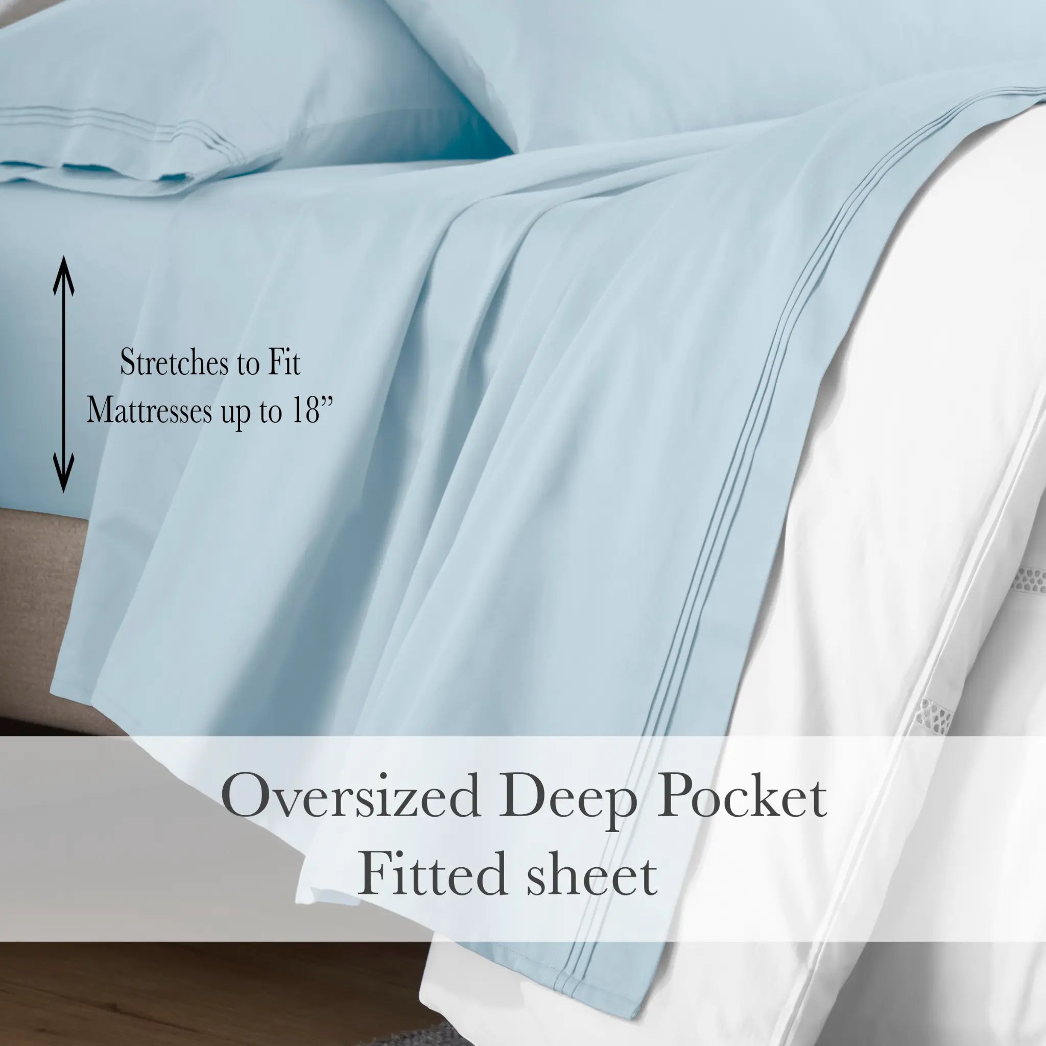 Egyptian Cotton Eco-Friendly 650 Thread Count Sheet Set - Blue Nile Mills