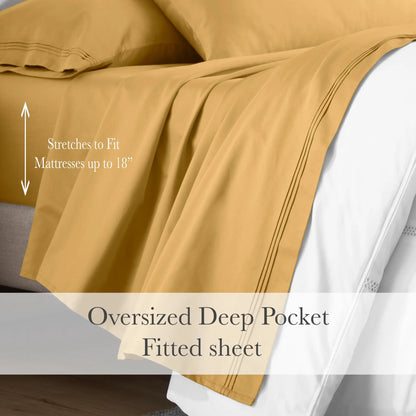 Egyptian Cotton Eco-Friendly 650 Thread Count Sheet Set - Blue Nile Mills