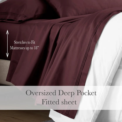 Egyptian Cotton Eco-Friendly 650 Thread Count Sheet Set - Blue Nile Mills