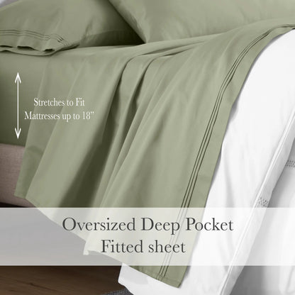 Egyptian Cotton Eco-Friendly 650 Thread Count Sheet Set - Blue Nile Mills