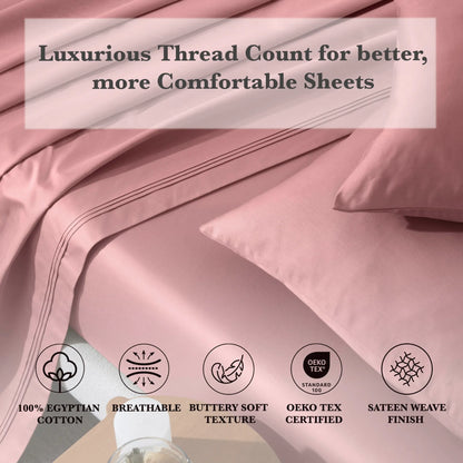 Egyptian Cotton Eco-Friendly 650 Thread Count Sheet Set - Blue Nile Mills