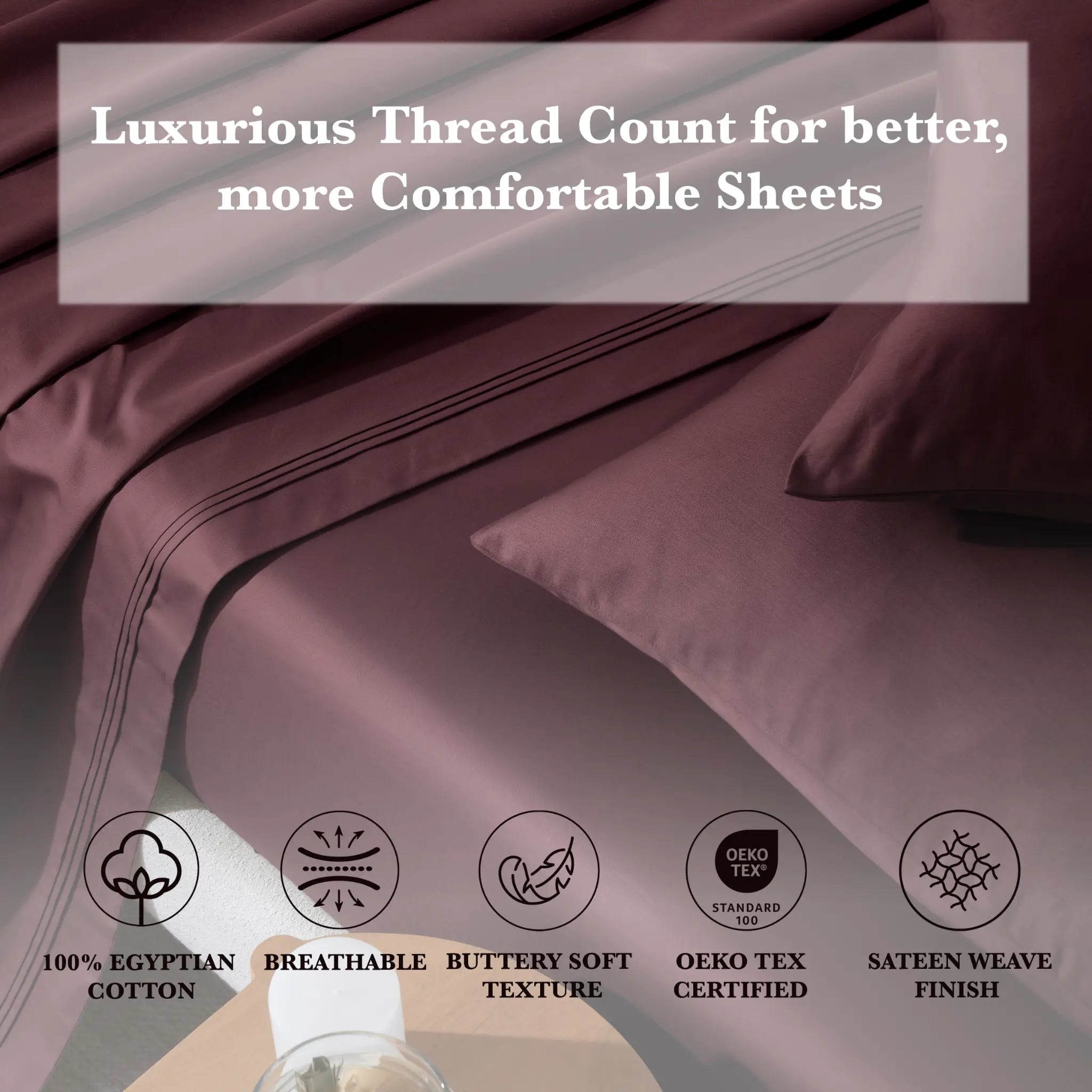 Egyptian Cotton Eco-Friendly 650 Thread Count Sheet Set - Blue Nile Mills