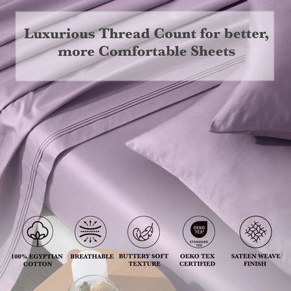 Egyptian Cotton Eco-Friendly 650 Thread Count Sheet Set - Blue Nile Mills